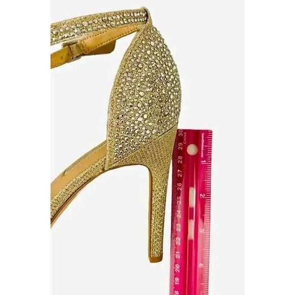 INC Crystal Open Toe with bow Sandals - Picture 6 of 8